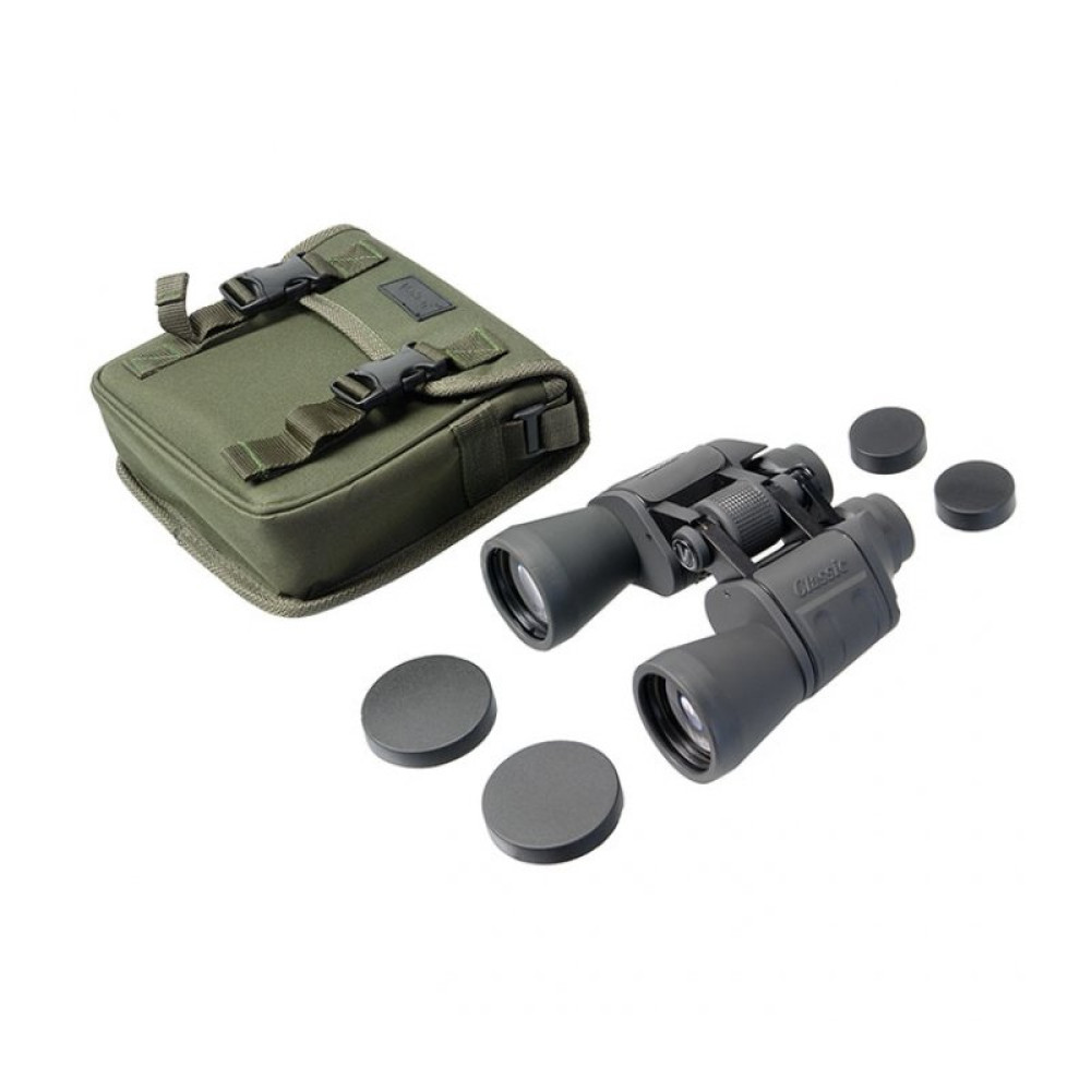 Бинокль Veber Classic БПШЦ 15x50 VRWA, серый, Серый