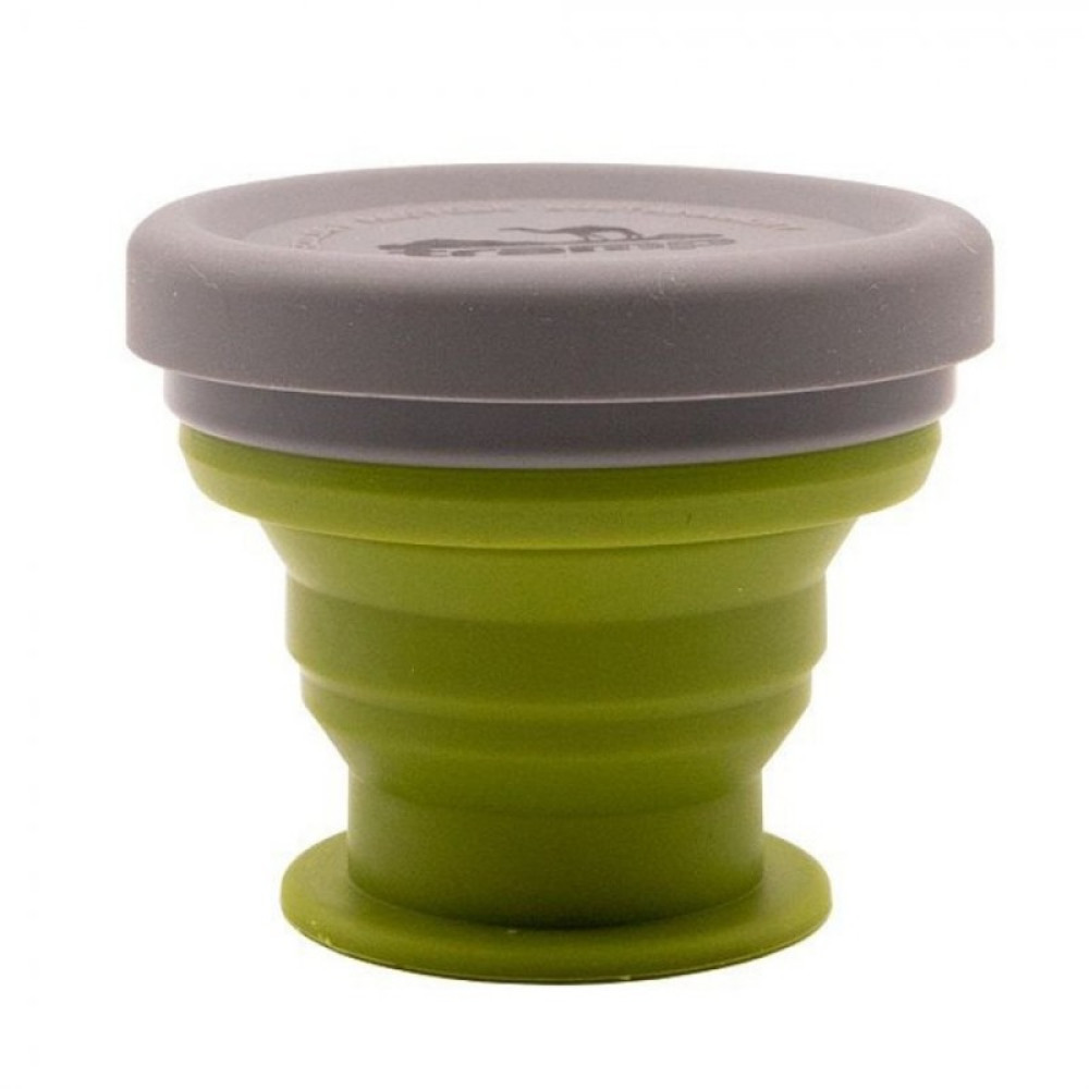 Tramp стакан силиконовый 200мл TRC-126 (оливковый)