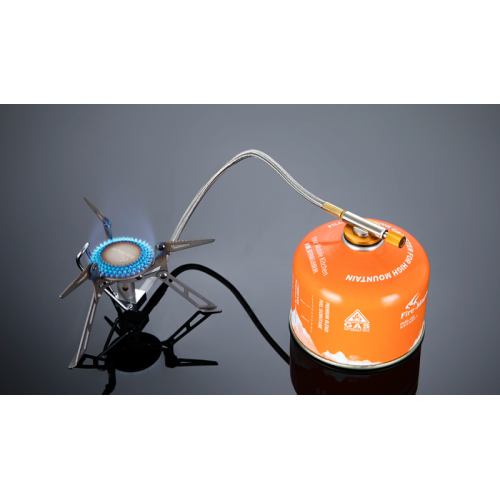 Титановая газовая горелка с системой предварительного подогрева топлива. Blade 2