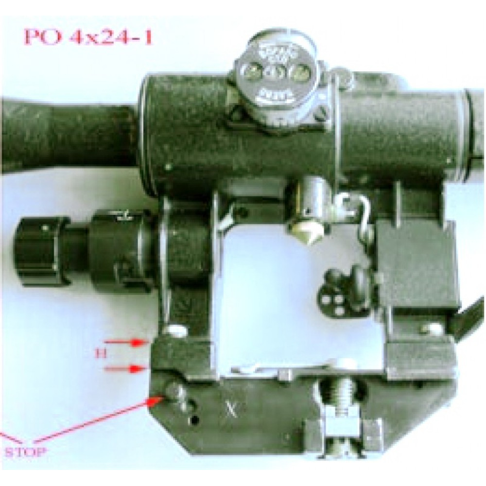 Оптический прицел ПО 4х24-1 (Сайга и Вепрь)