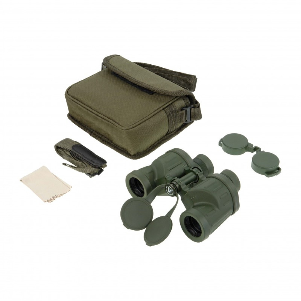 Бинокль Veber Defence 8x30WP с сеткой, Зеленый