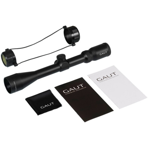 Оптический прицел Gaut Quartz 4-12x40, сетка 3 (Mil-Dot) нить