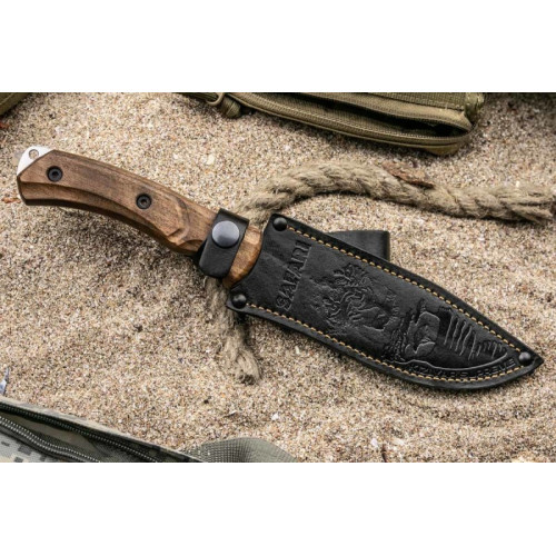 Туристический нож Safari AUS-8 StoneWash