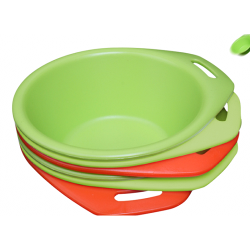 Набор пластиковых мисок, 6 шт по 200 мл и небольшой половник. Набор мисок походных 6 шт. camping bowl set (6+1)