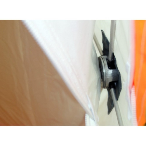 Палатка Пингвин Призма Премиум бело-оранжевый