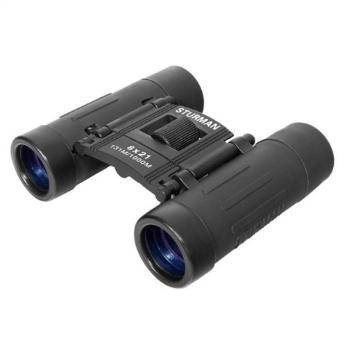 Бинокль STURMAN 8x21, черный, Черный