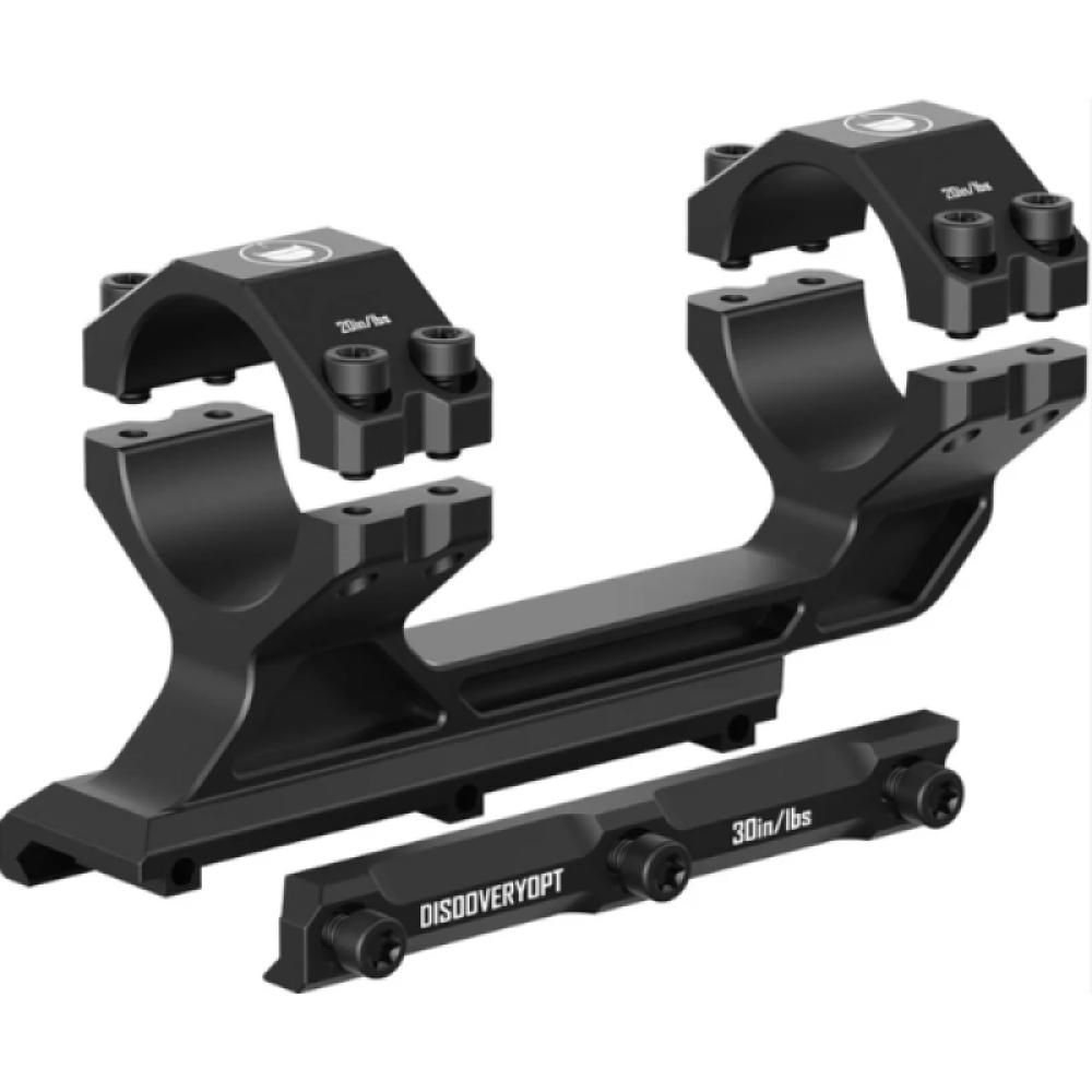 Моноблок Discovery с наклоном 20МОА на базу пикатини для прицелов 30мм