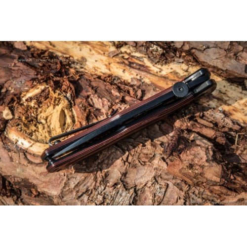 Складной нож Prime D2 Black Titanium G10