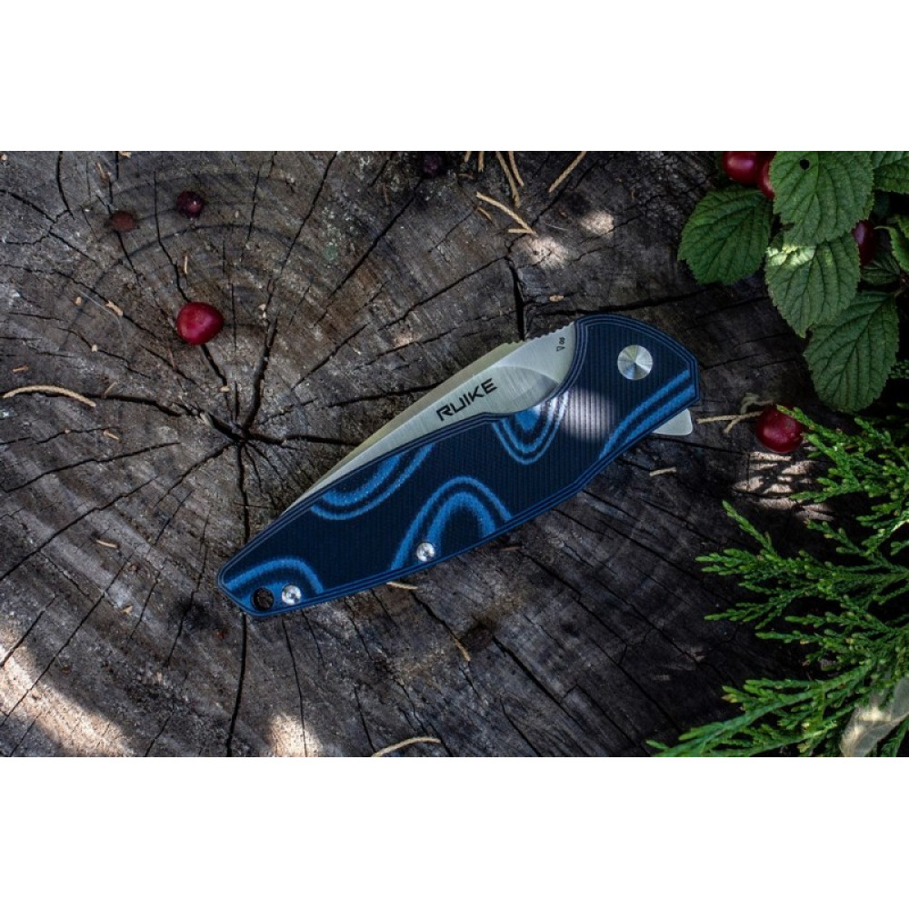 Нож Ruike Fang P105 черно-синий
