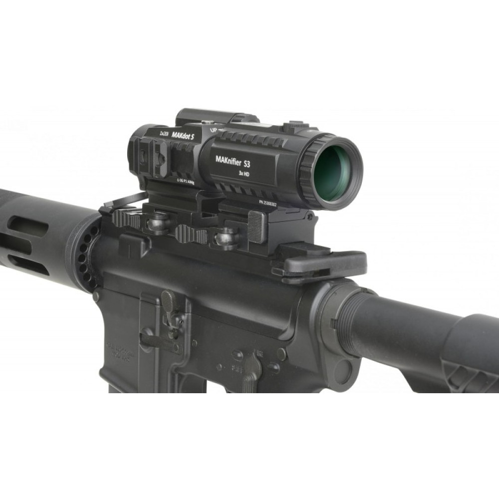 Увеличитель MAKnifier S3 с креплением MAKflip, Черный