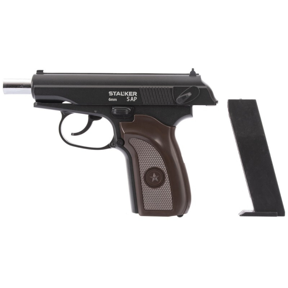 Пистолет пневматический Stalker SAP Spring (ПМ), к.6мм