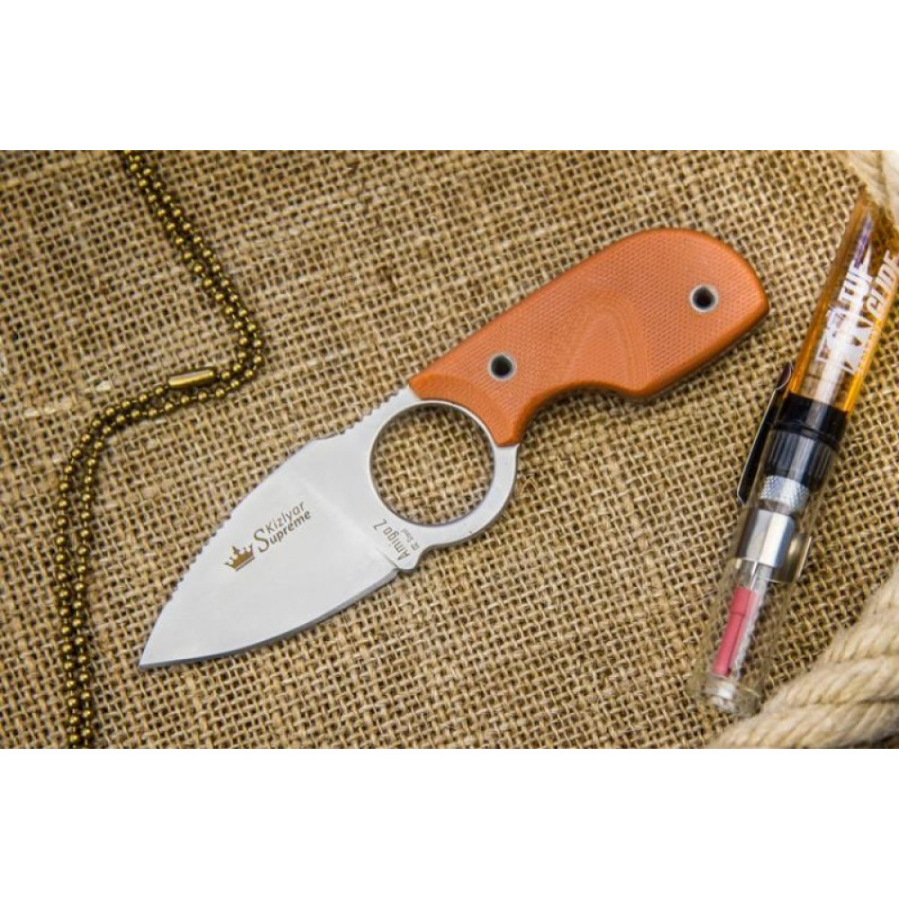 Шейный нож Amigo Z Satin D2