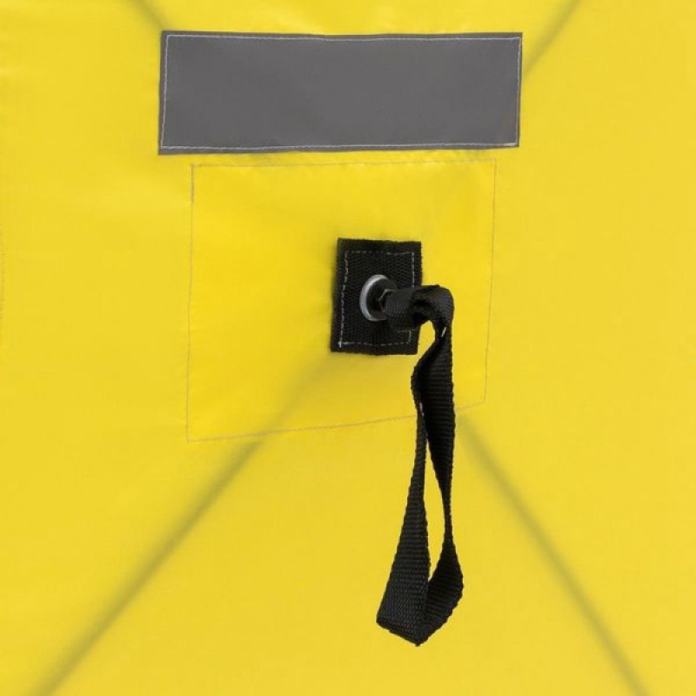 Палатка Helios Куб 1,8x1,8 желтый/серый