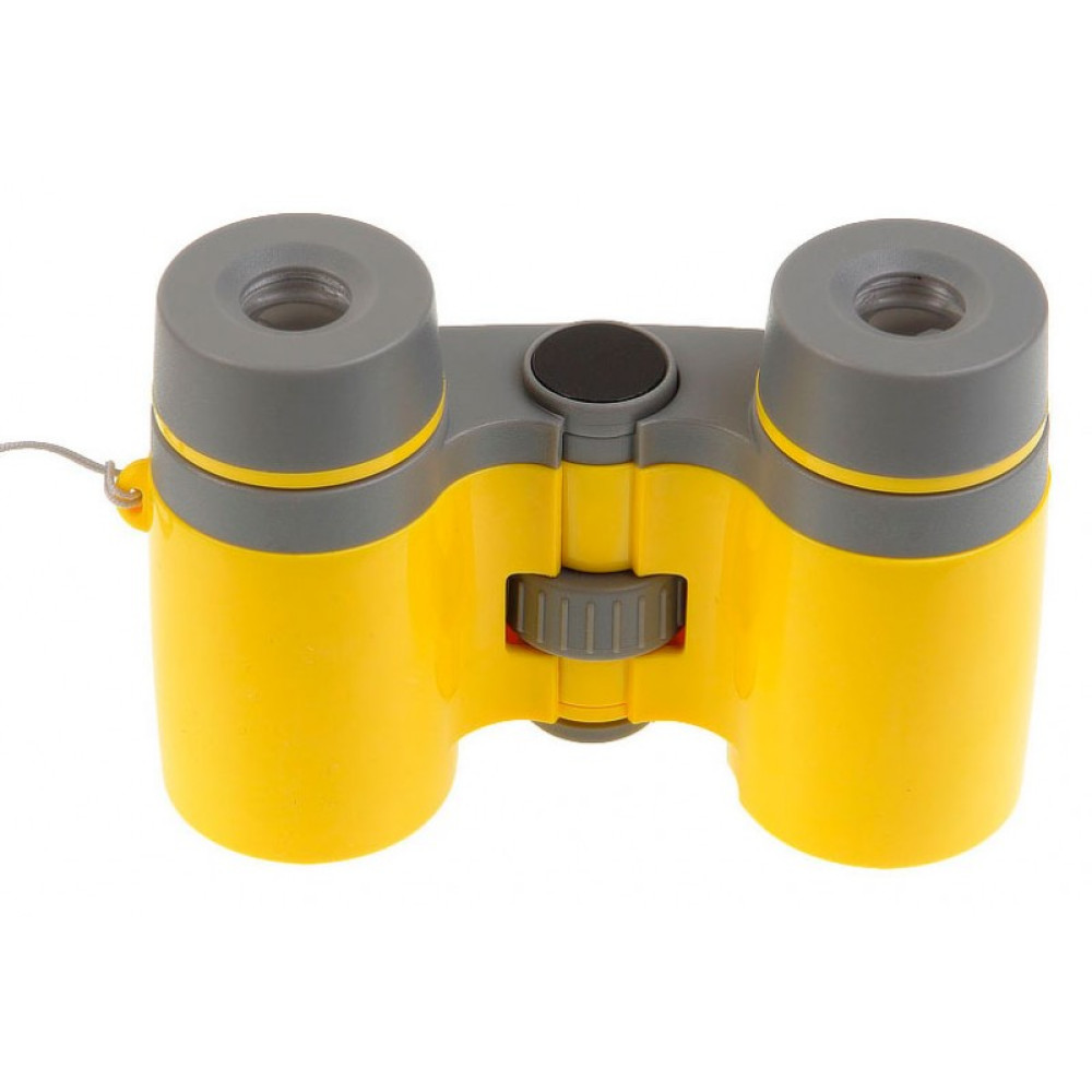 Бинокль детский Veber «Эврика» 3х28, желтый, Желтый