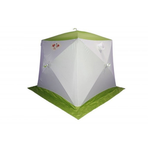 Баня походная Пингвин Призма Премиум (1-сл) бело-зеленый, композит