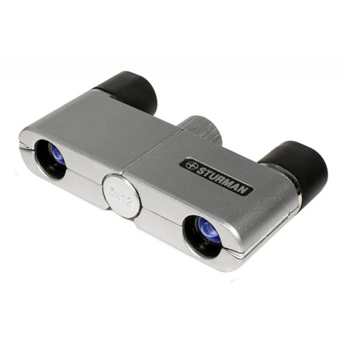 Бинокль театральный STURMAN 5x12, серебристый, Серебрянный