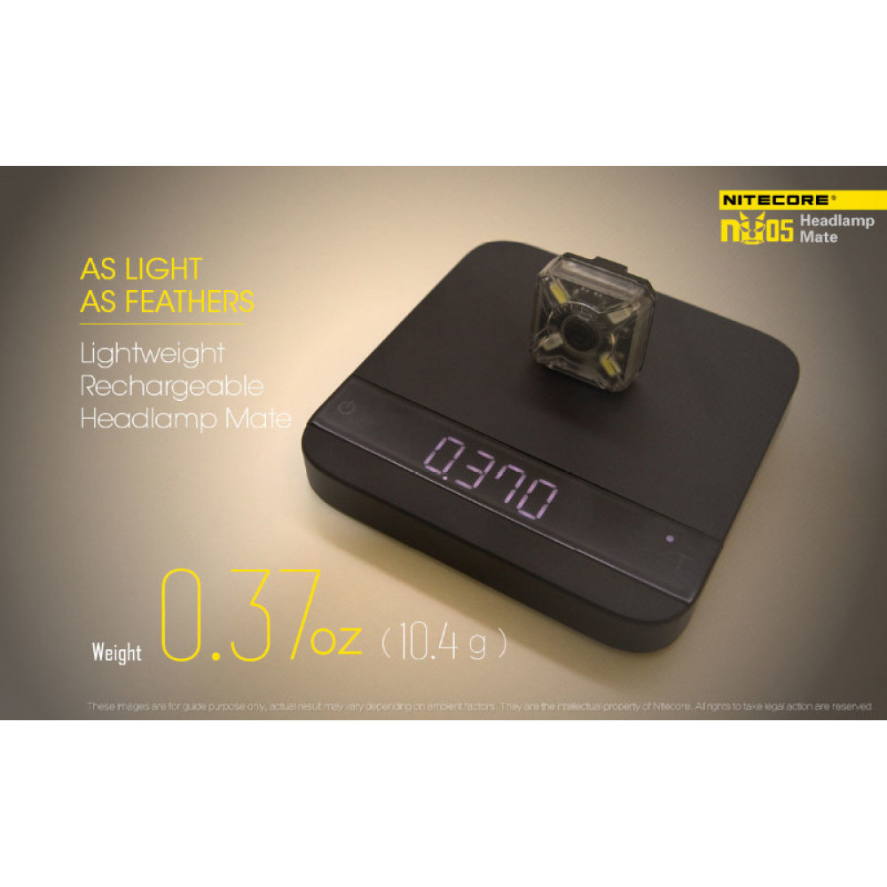 Налобный фонарь Nitecore NU05 Kit