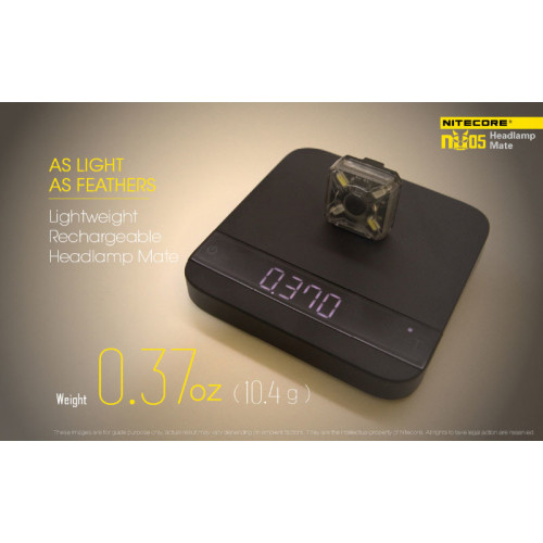 Налобный фонарь Nitecore NU05 Kit