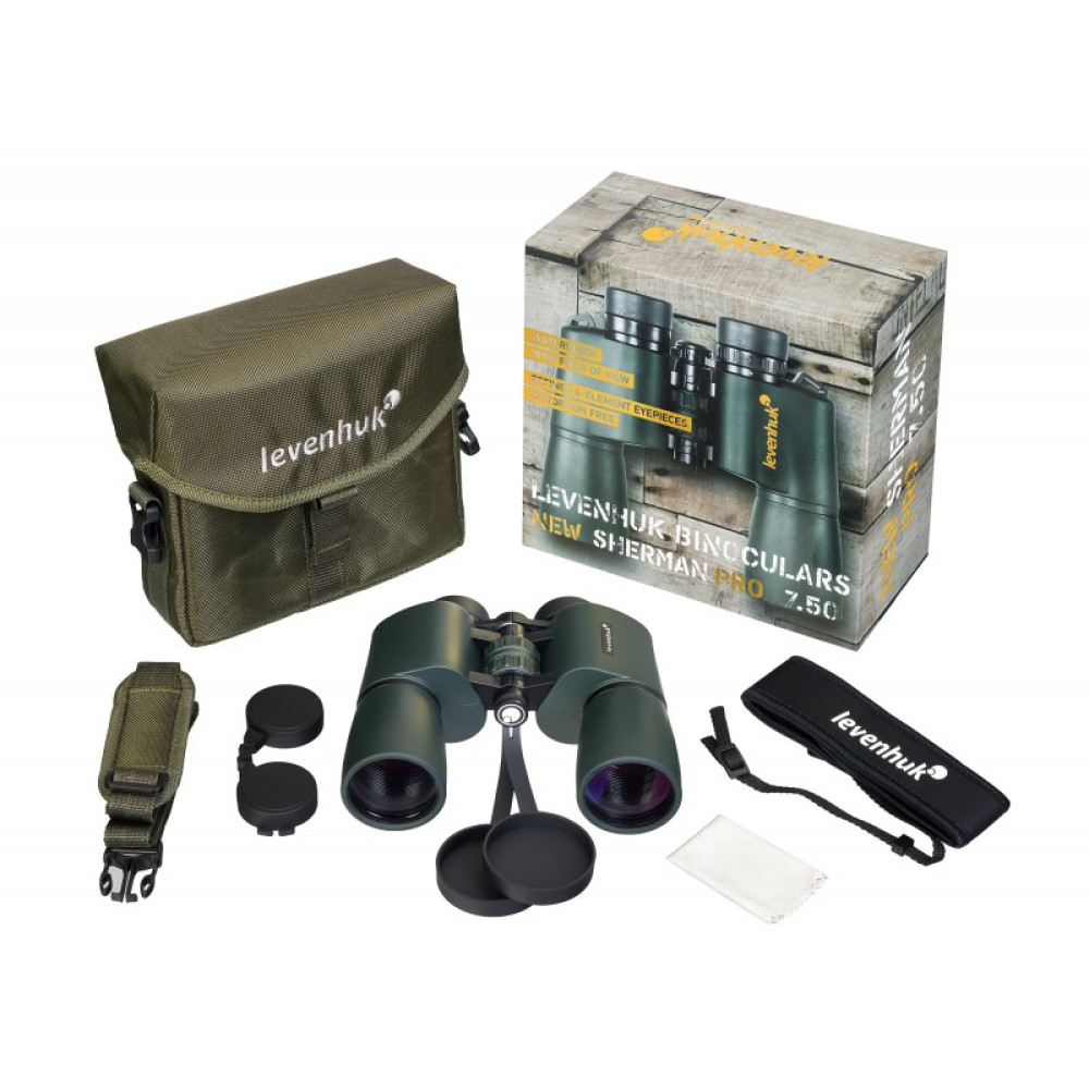 Бинокль Levenhuk New Sherman PRO 7x50