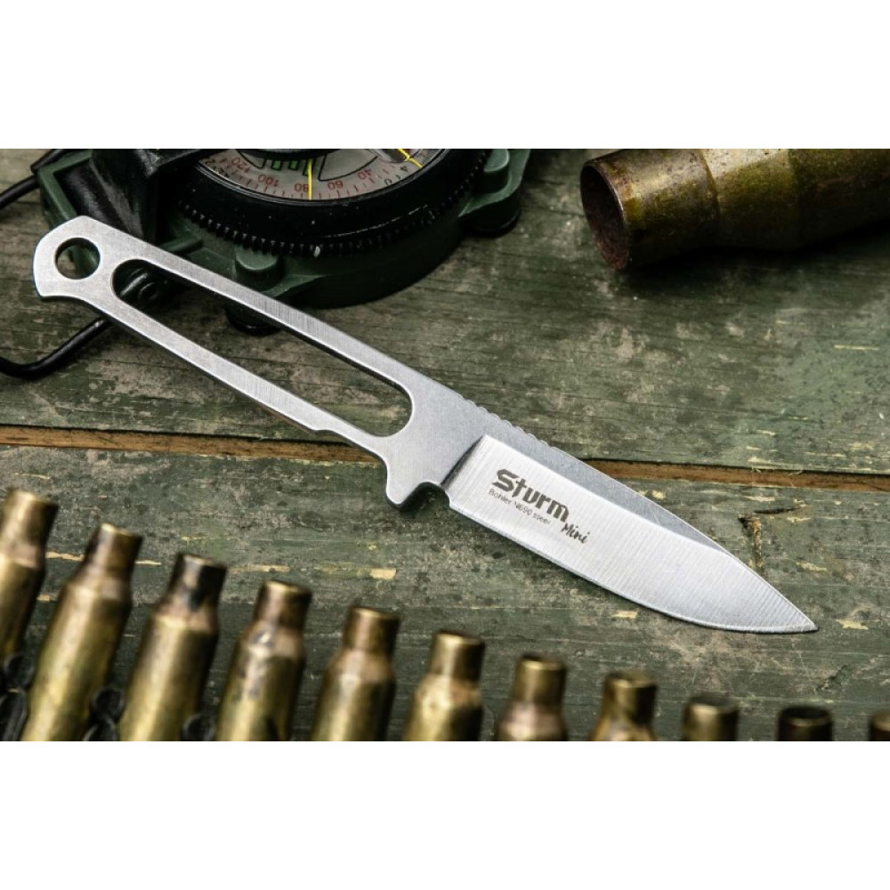 Туристический нож Sturm Mini N690 StoneWash Kydex