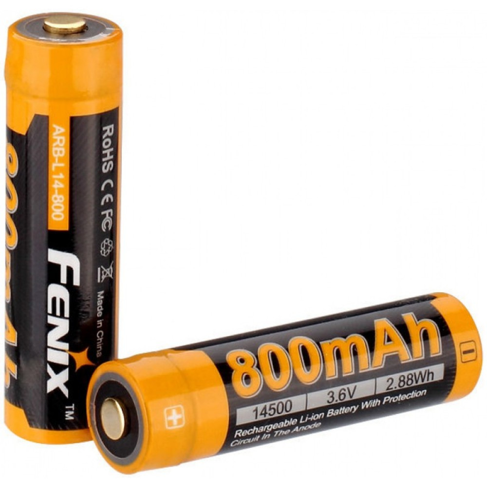 Аккумулятор 14500 FENIX ARB-L14 800mAh ARB-L14-800