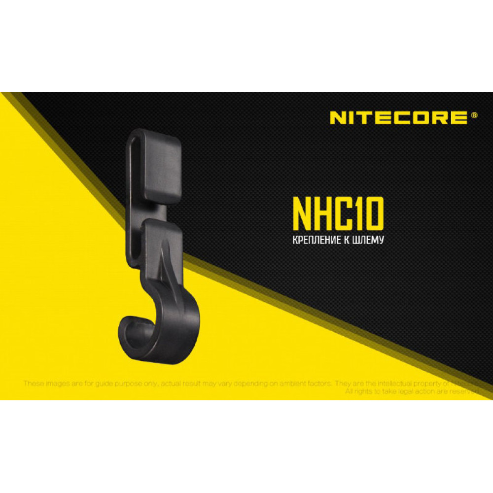 Зажим для шлема Nitecore NHC10