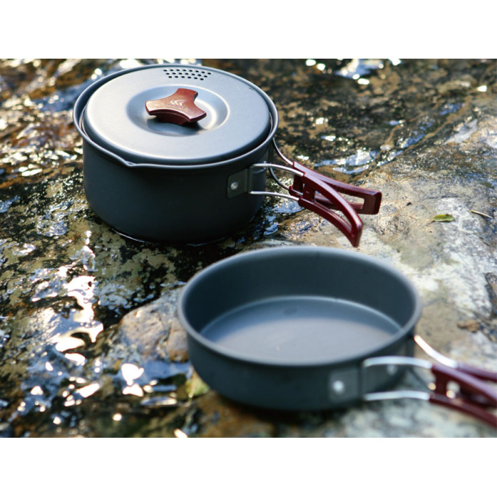 Туристический набор посуды на 2 персоны FireMaple Fmc-203