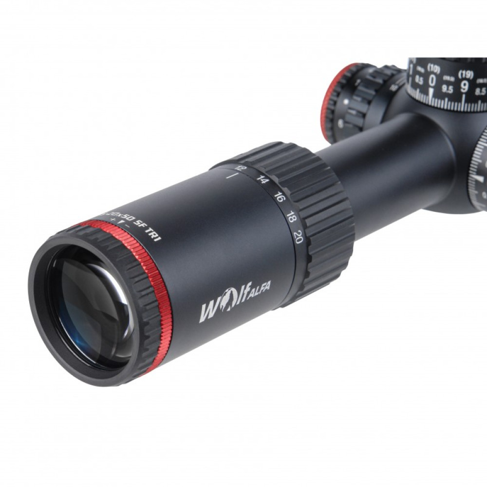 Оптический прицел Veber Wolf Alfa 5-20x50 SF TR1