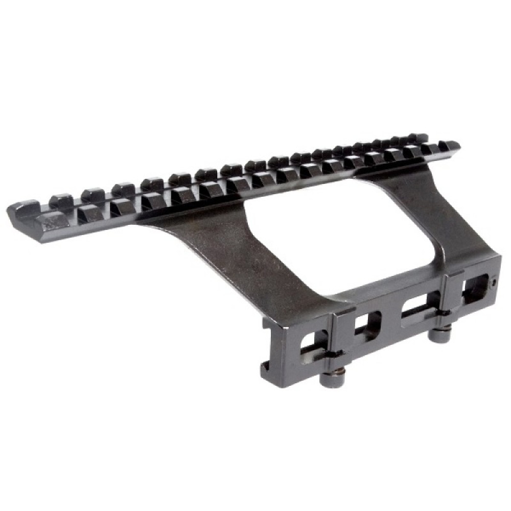 Кронштейн Гюрза на Вепрь Хантер, Пионер, Picatinny, низкий, Н-45 мм, L-160 мм, 0 моа