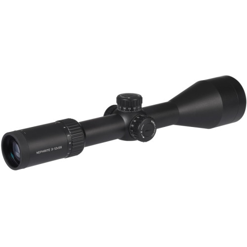 Оптический прицел Gaut Nephrite 3-12x56, сетка 61 (Half MD)