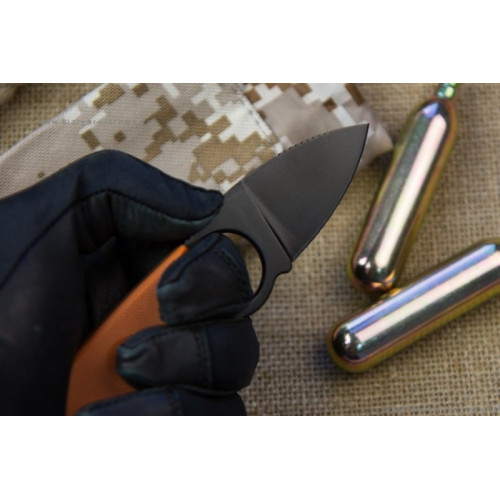 Шейный нож Amigo Z Black AUS-8 OH