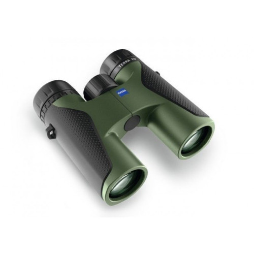 Бинокль Carl Zeiss TERRA ED 10x32, черно-зеленый, Черно-Зеленый