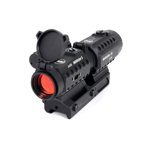 Комплект MAKmasterLock CS (MAKnifier S3+MAKdot S 1x20), Черный