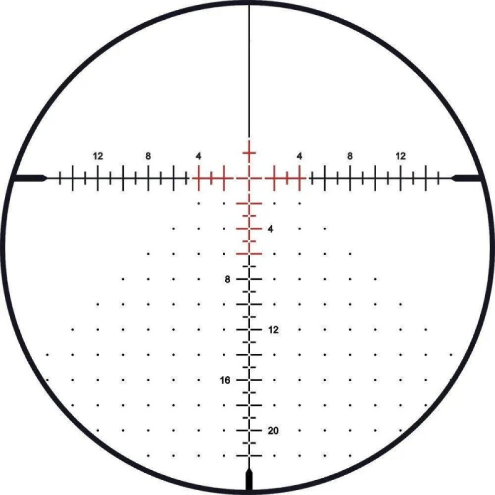 Оптический прицел Leupold VX-6HD 4-24x52 SF CDS-TZL3 (сетка Impact-23 MOA) с подсветкой для винтовки