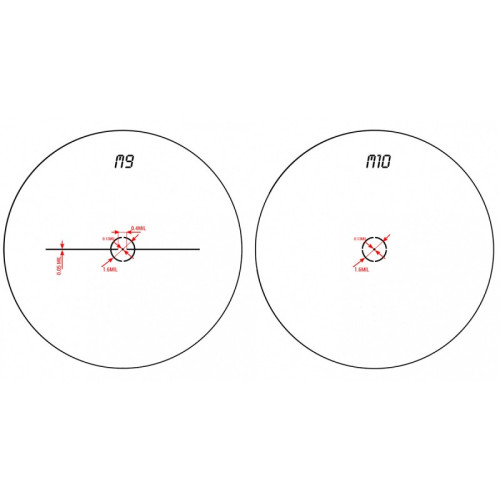 Оптический прицел Konuspro EL-30 4-16x44, 10 сменных прицельных сеток