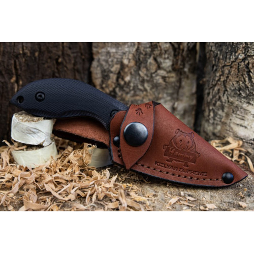 Туристический нож Hammy Sleipner StoneWash Black G10