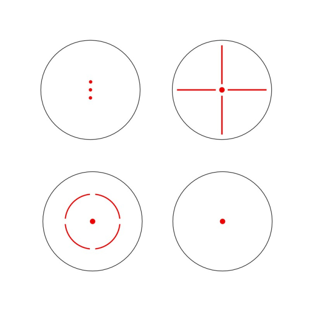 Прицел коллиматорный Veber Пневматика 1x22 3RG