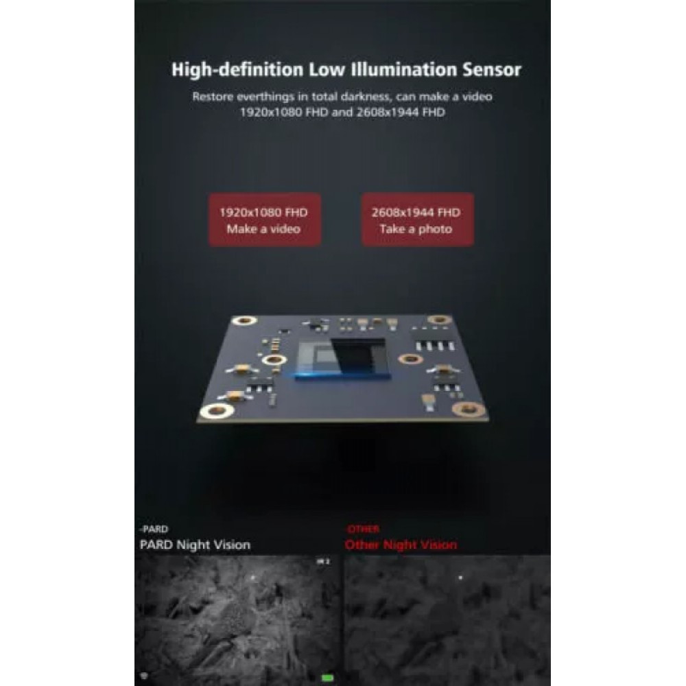 Цифровая насадка PARD NV-007V 850nm