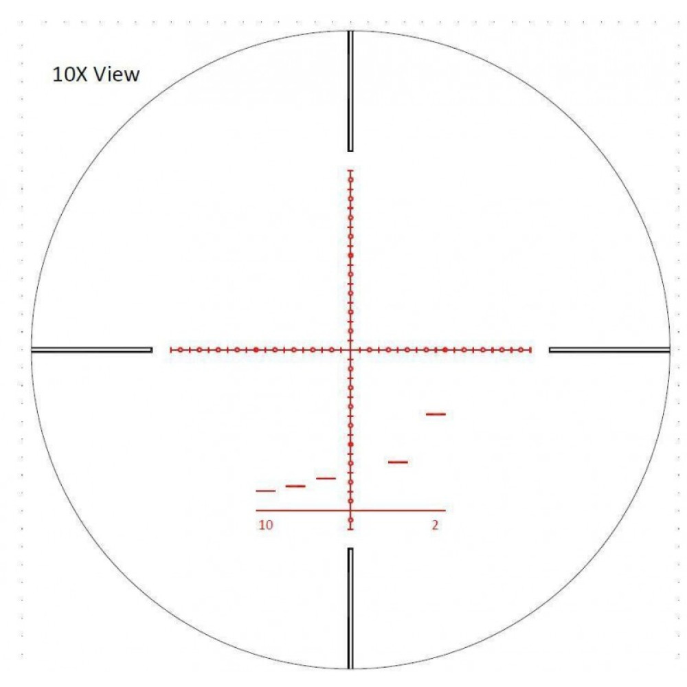 Оптический прицел Nikko Stirling Diamond Long Range 10-40X56LR, сетка Skeleton HMD