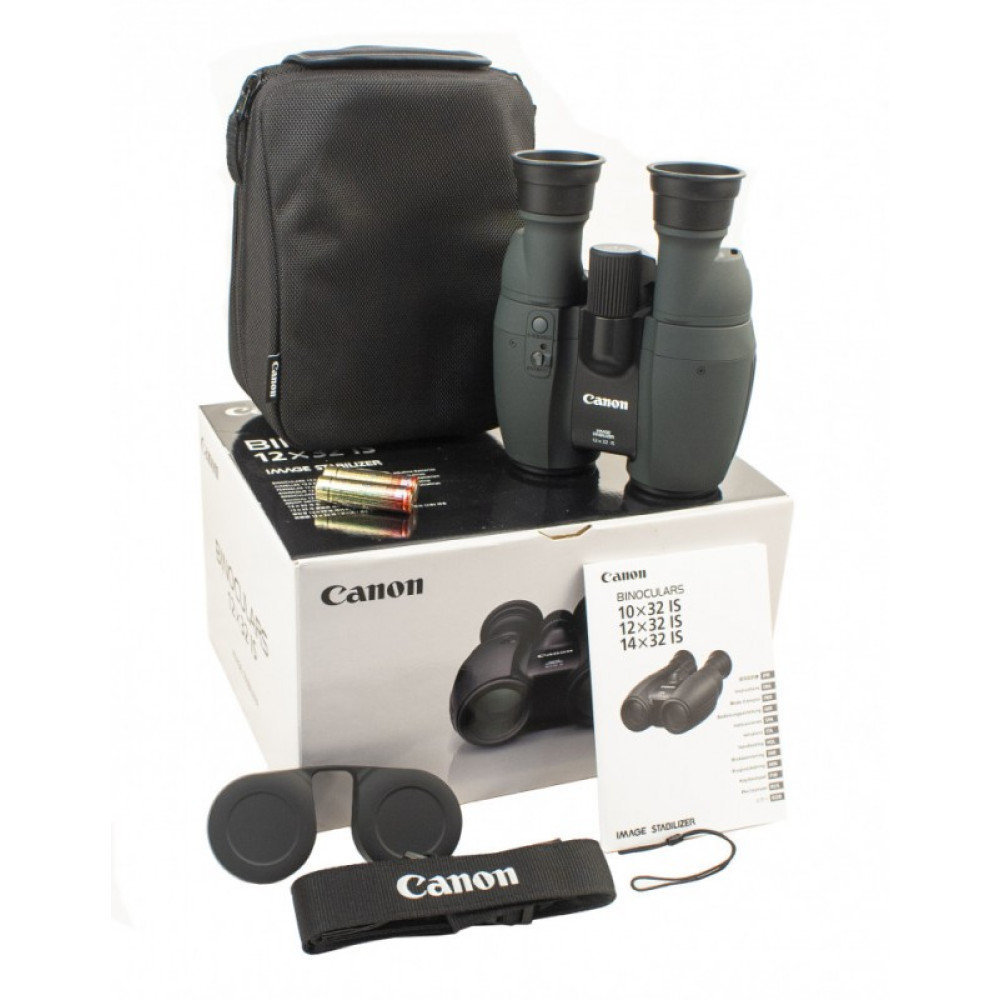Бинокль Canon 12x32 IS, Черный