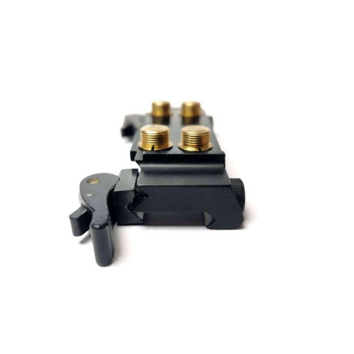 Крепление кронштейна прицела ПО на Weaver