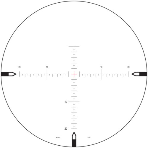 Оптический прицел Nightforce NXS 5.5-22x56 ZS 0.250 MOA (C507)