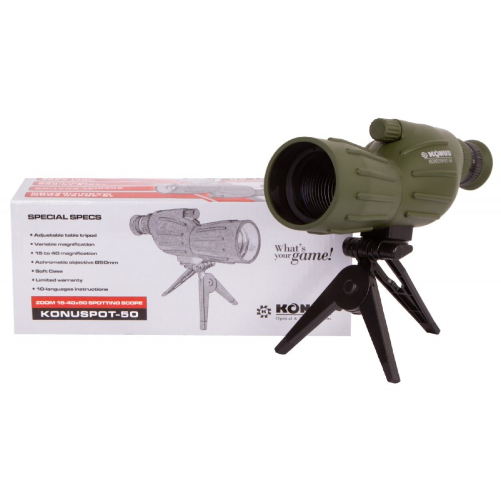 Зрительная труба Konus Konuspot-50 15-40x50