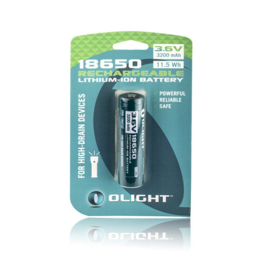 Аккумулятор Li-ion Olight ORB-186P32 18650 3,7 В. 3200 mAh