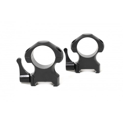 Кольца Arkon 25,4 мм быстросъемные на weaver / Аркон 25,4 мм быстросъемные на вивер стальные, средние