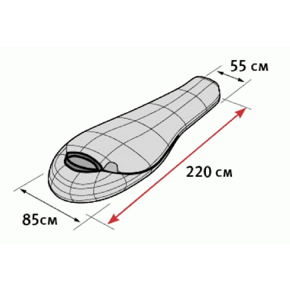 Cпальный мешок Alexika Delta
