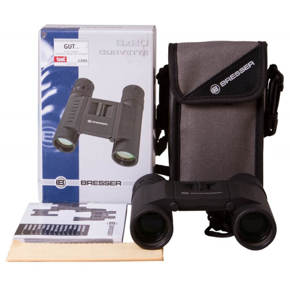Бинокль Bresser Corvette 8x20 LE w. C.