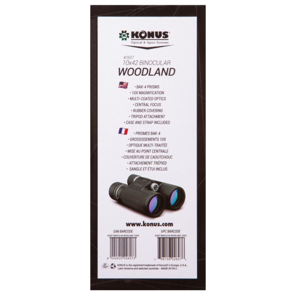 Бинокль Konus Woodland 10x42