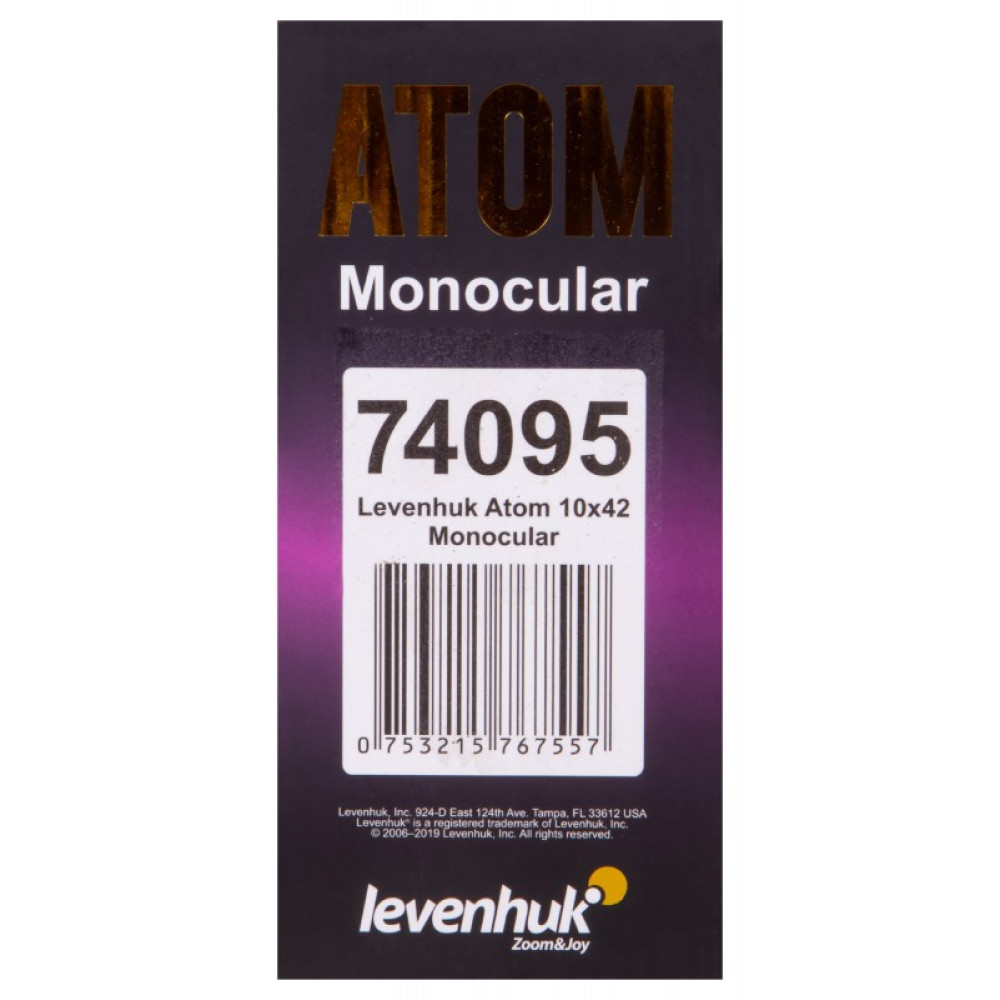 Монокуляр Levenhuk Atom 10x42