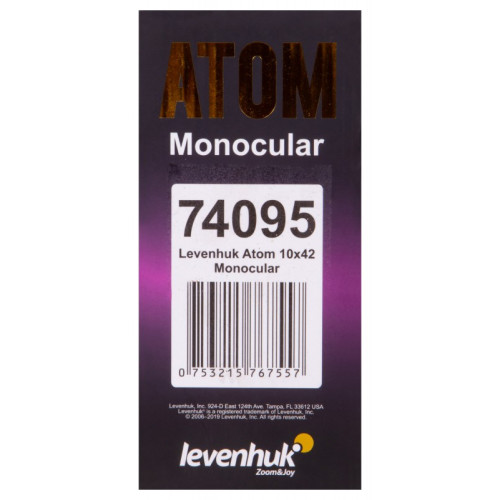 Монокуляр Levenhuk Atom 10x42